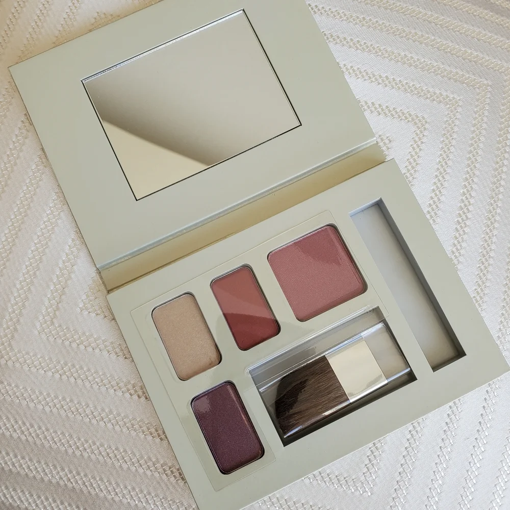 Clinique Colour to Go Palette Beach Plum & Gilded Pink & Smoldering Plum Blush